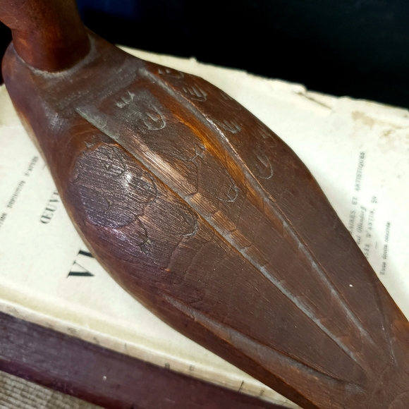 Handcarved wooden duck decoy, Cozy Cabincore, man cave, hunting lodge - Picture 7 of 11